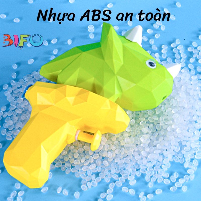 Đồ chơi súng phun nước hình khủng long siêu thú vị cho bé vui chơi tắm mát ngày hè