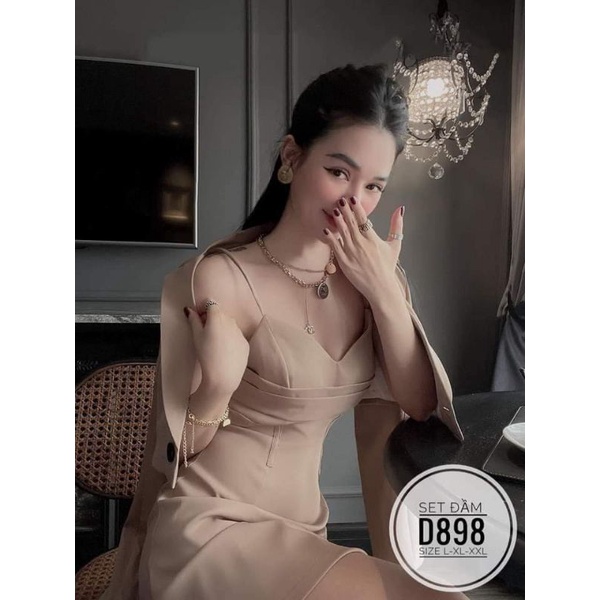 Set đầm và khoác