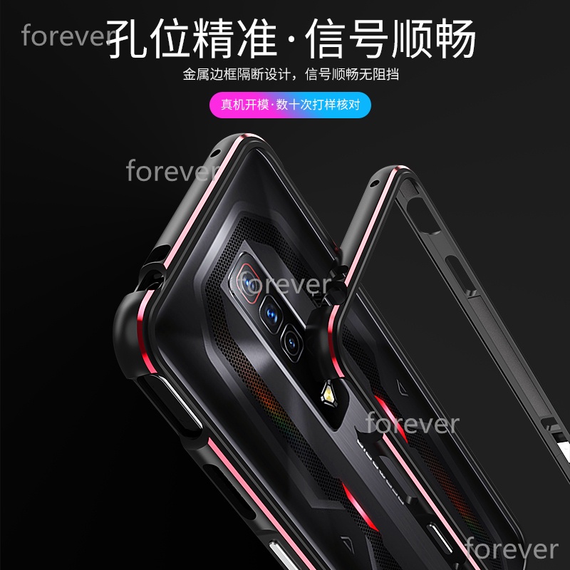 Ốp Điện Thoại Vỏ Giáp Kim Loại 100% Cho Nubia Red Magic 7 Pro redmagic 6R 6S 6 7 Pro