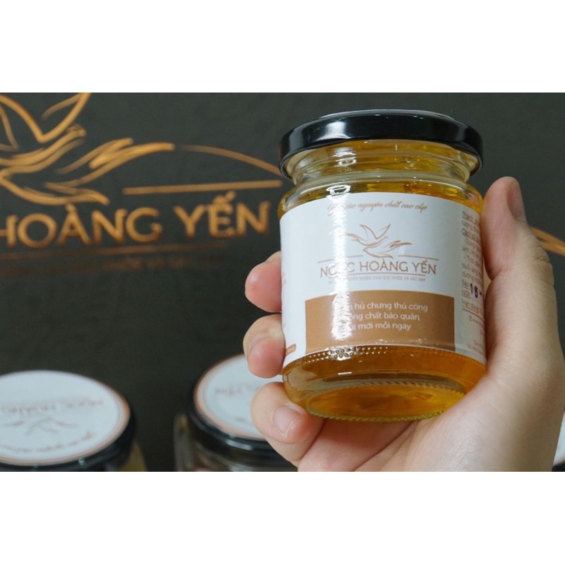 HỦ 100ml NẮP THIẾC HỦ CHƯNG YẾN NẮP VÀNG &amp; ĐEN