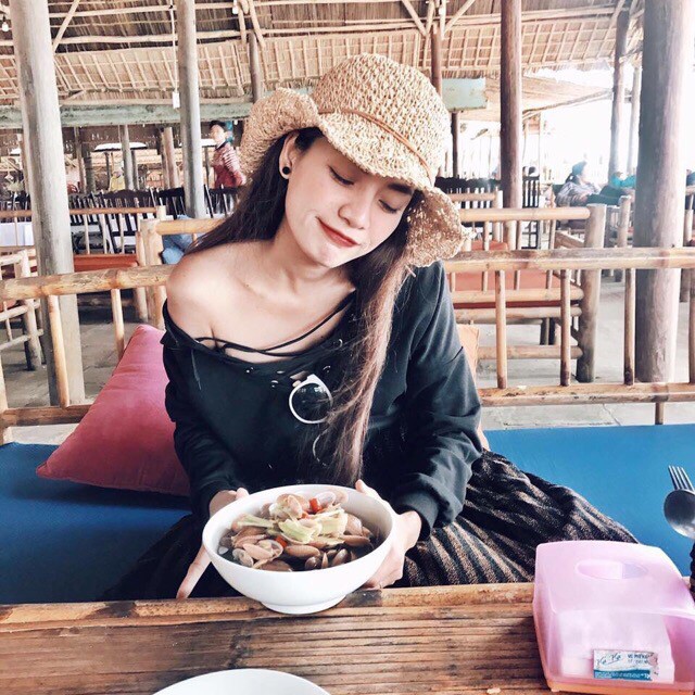 Mũ cói nữ đi biển Tiệm Cô Hìn mũ mềm đan thưa có thể gập nhỏ bỏ túi vô cùng tiện lợi thích hợp đi du lịch đi biển ship 1