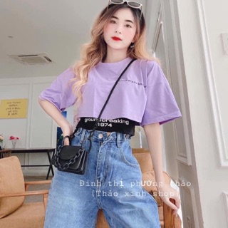 ÁO CROPTOP KÈM BRA