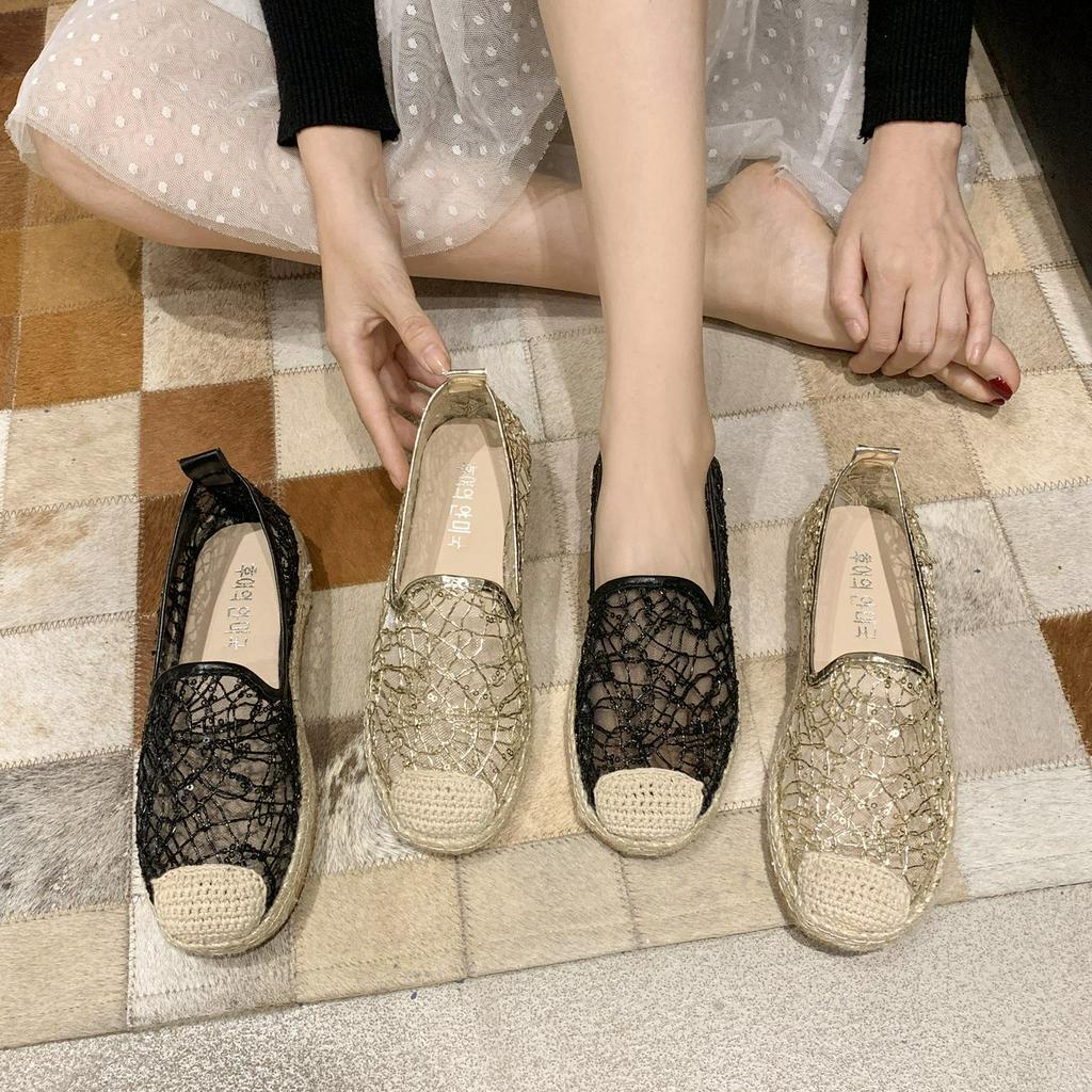 Giày búp bê đế bằng đơn giản thời trang cho nữ