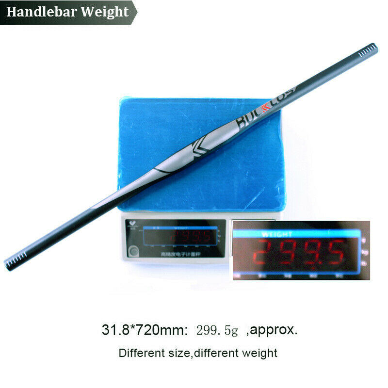 Bucklos 25.4 / 31.8mm MTB Tay Lái Xe Đạp Leo Núi Flat / Riser Bar AL 660 / 720 / 780mm Tay Cầm Thanh Phụ Kiện Xe Đạp