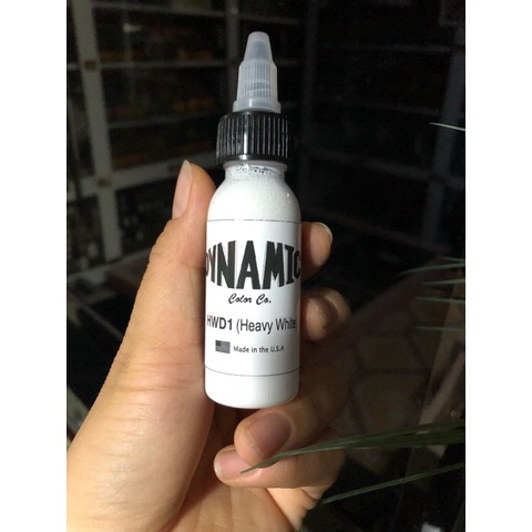 MỰC XĂM MÀU TRẮNG DYNAMIC-LỌ 30ML
