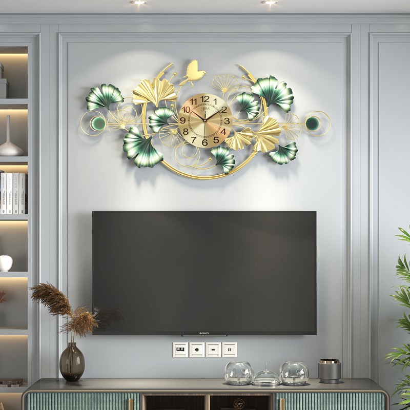 Đồng hồ treo tường trang trí decor 3D size 100cm mã A2132