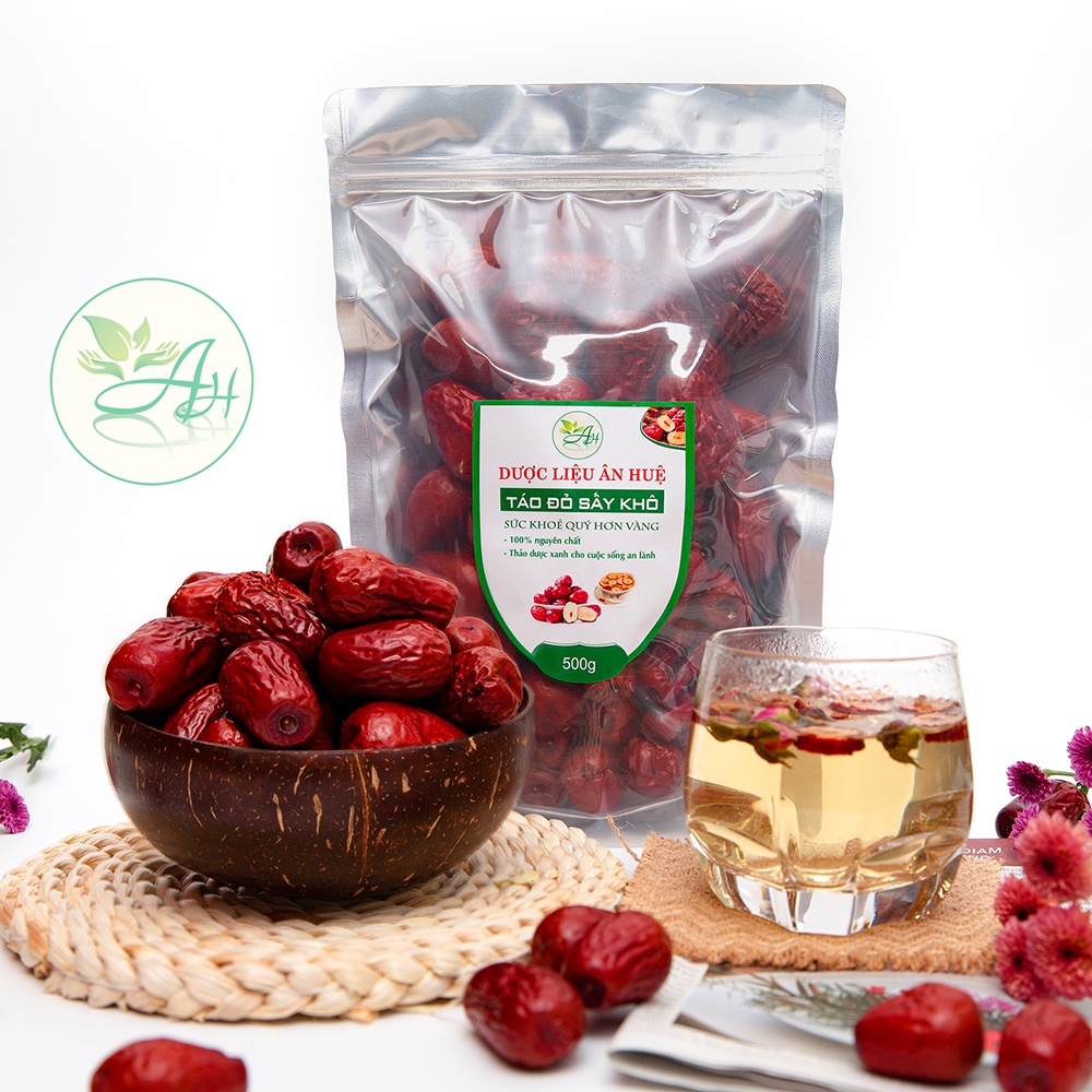 Táo Đỏ Sấy Khô 100gr Quả To Đỏ Đều Và Đẹp Loại 1