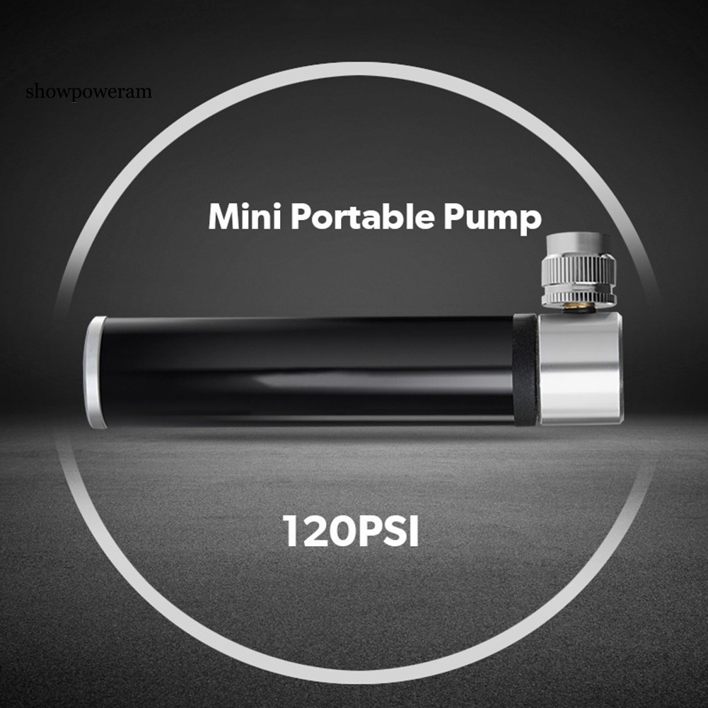 Bơm Hơi Mini Bằng Hợp Kim Nhôm Cao Cấp Tiện Dụng