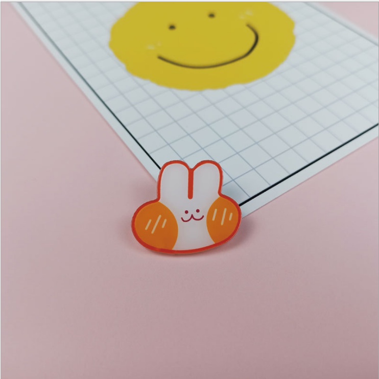 Sticker cute pin cài áo phụ kiện trang trí túi xách balo LOT STORE ST00