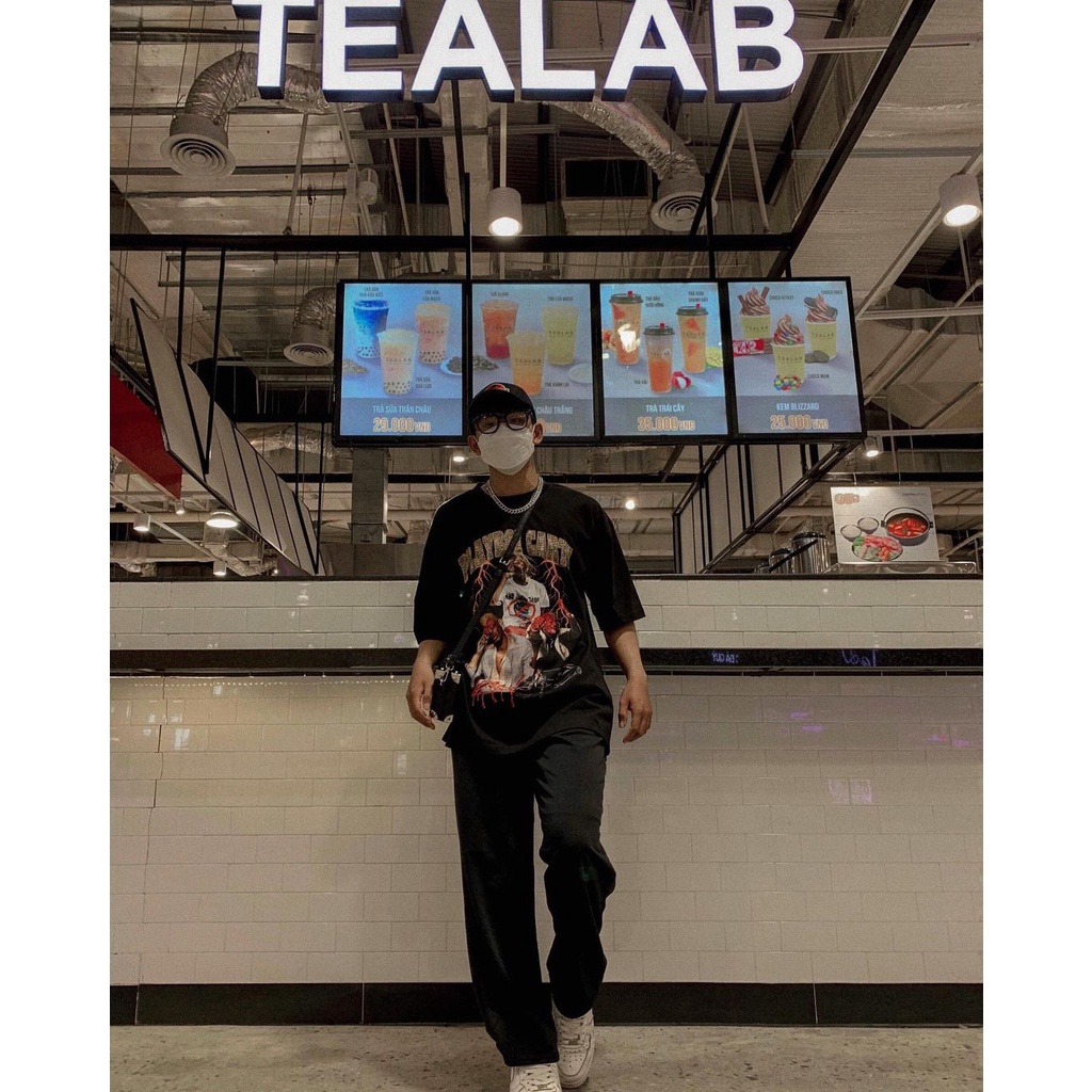 Áo thun ngắn tay oversize PLAYBOI CARTI