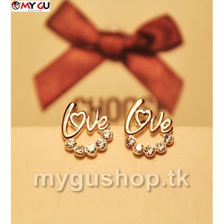 Bông tai LOVE xinh xắn, đáng yêu BT12