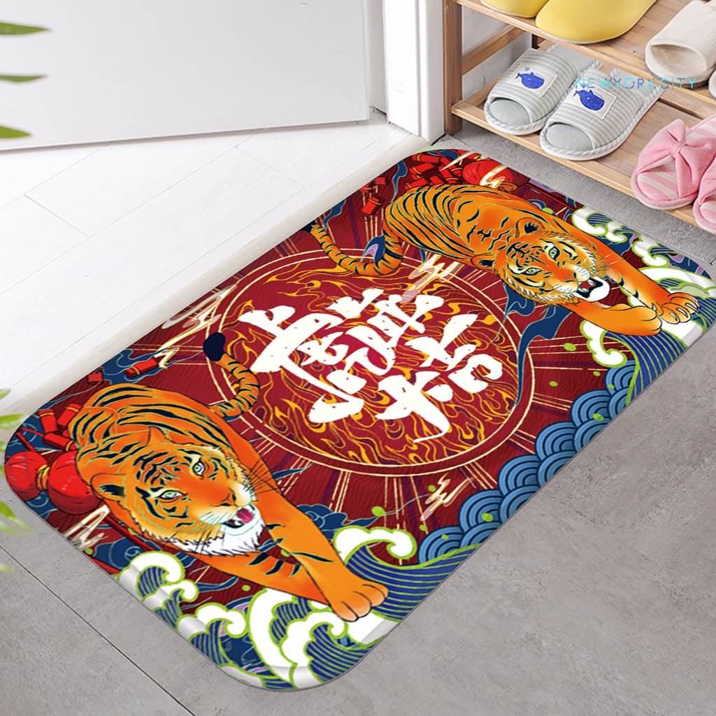 Thảm lót sàn Chống Dầu Thoải Mái Họa Tiết Dễ Thương