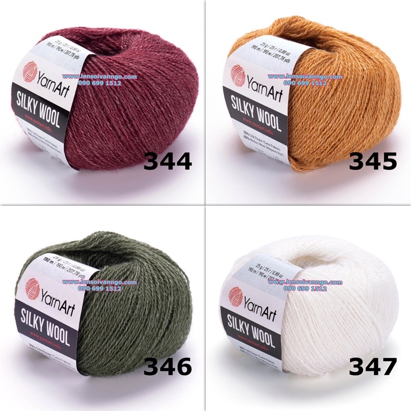 Len YarnArt SILKY WOOL