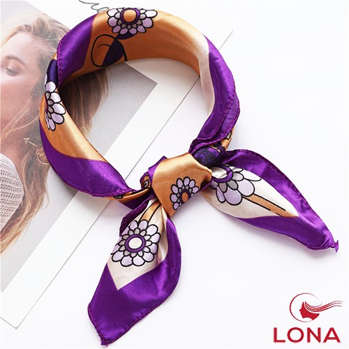 Khăn bandana lụa,khăn quàng cổ vuông 50 x 50 nhiều họa tiết,thời trang nữ bán chạy