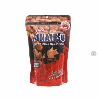 Snack đậu phộng Oishi vị mực hải sản siêu cay Pinattsu 100gr