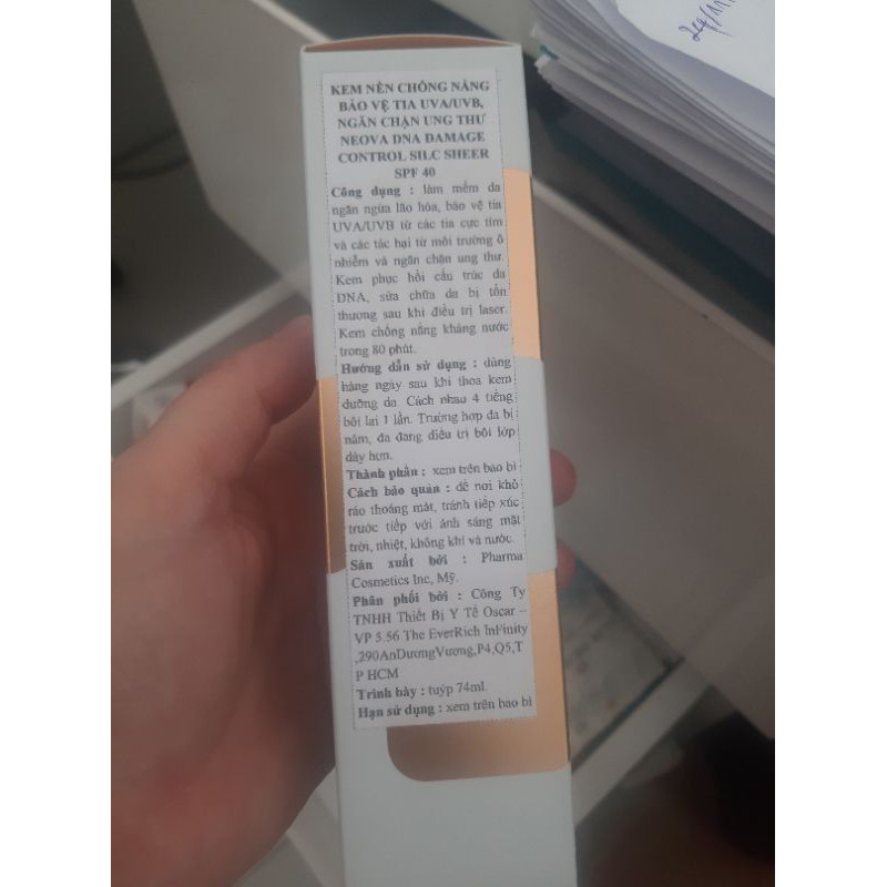 kem chống nắng Neova