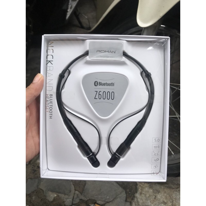 [Mã 159ELSALE hoàn 7% đơn 300K] Tai nghe Bluetooth Z6000 chính hãng Roman