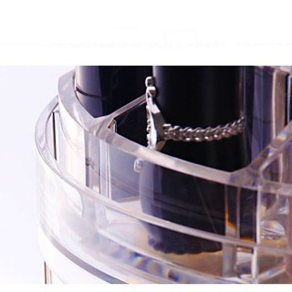 Kệ mỹ phẩm xoay 360 độ
