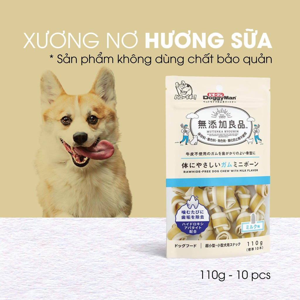 Xương Nơ Hương Sữa Doggyman 110g