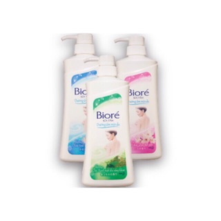 Sữa tắm Biore trắng mịn sáng da có đủ 3 màu