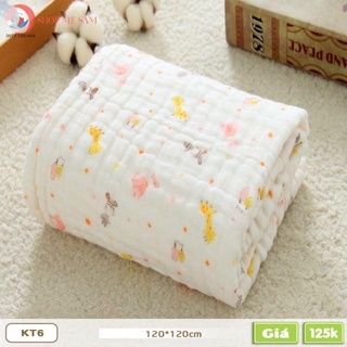 Khăn tắm xô sần 6 lớp