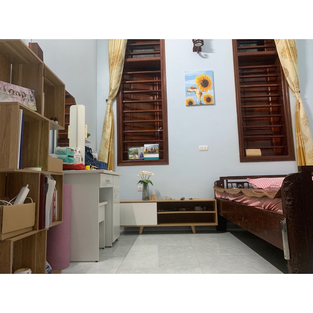 Kệ Ti Vi Để Sàn FreeShipBàn Trà Kèm Kệ Để Đồ Phòng Khách Sang Trọng Tiện Ích