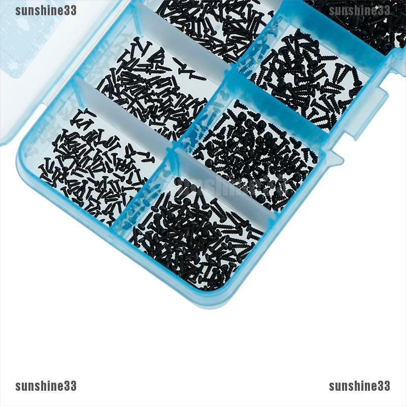 Set 1000 Vít Đầu Tròn Nhỏ M1 M1.2 M1.4 M1.7