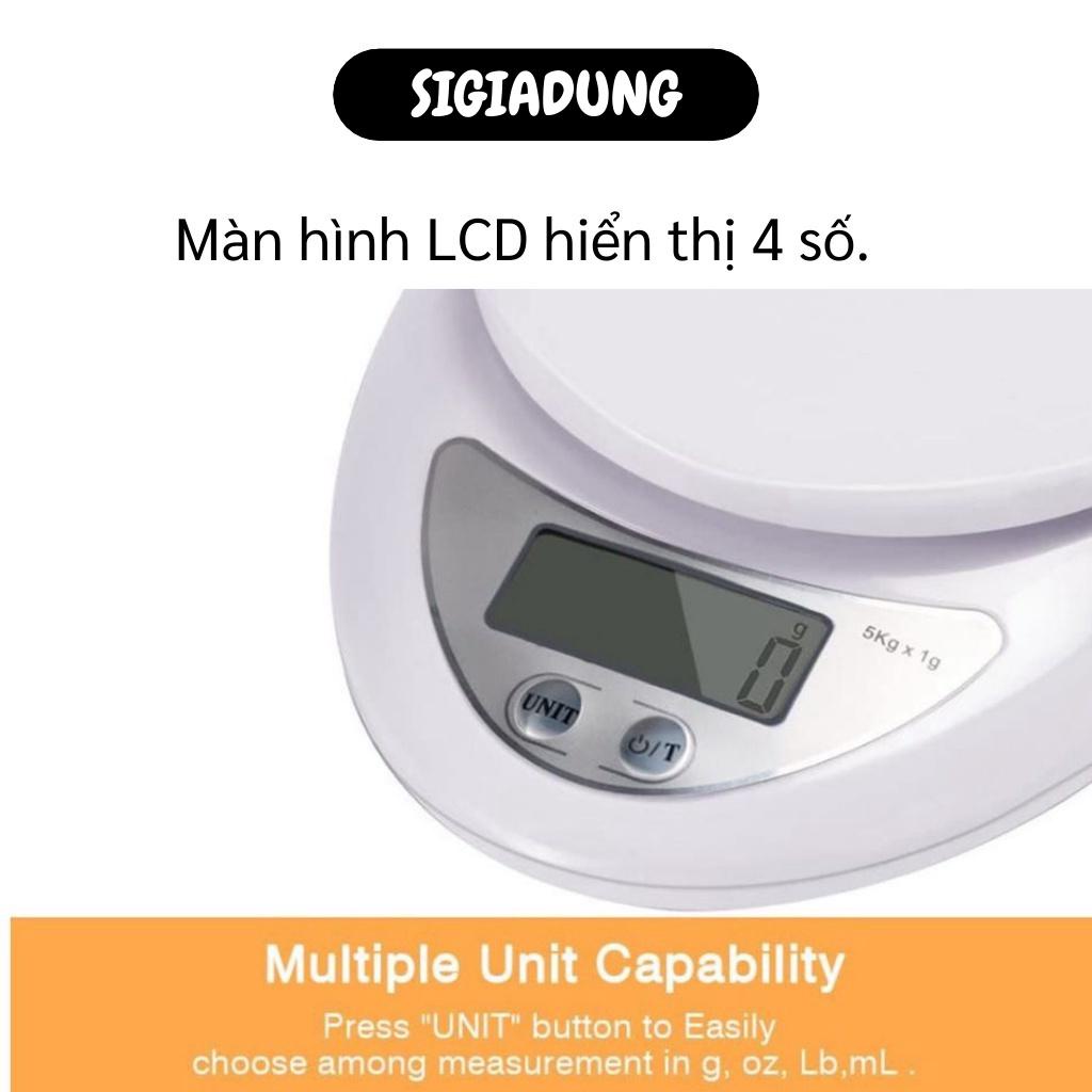 GIÁ SỈ Cân điện tử Electronic Kitchen B05 5kg, chất liệu cao cấp, sản phẩm thông minh, cân chính xác tuyệt đối 3552