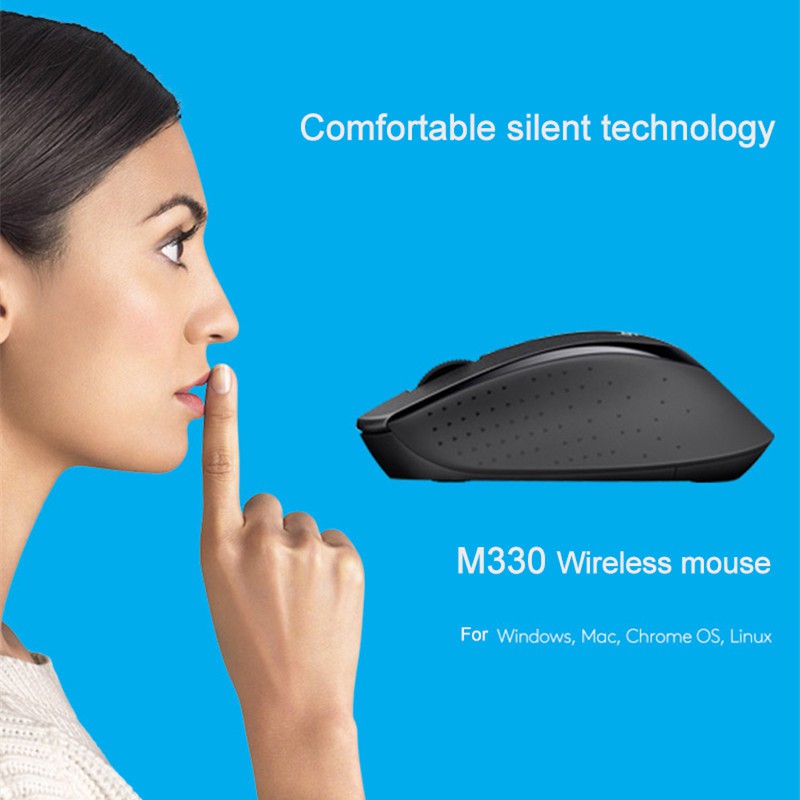 Chuột Quang Logitech Mm330 Không Dây 1000 Dpi 2.4ghz Giao Diện Cổng Usb