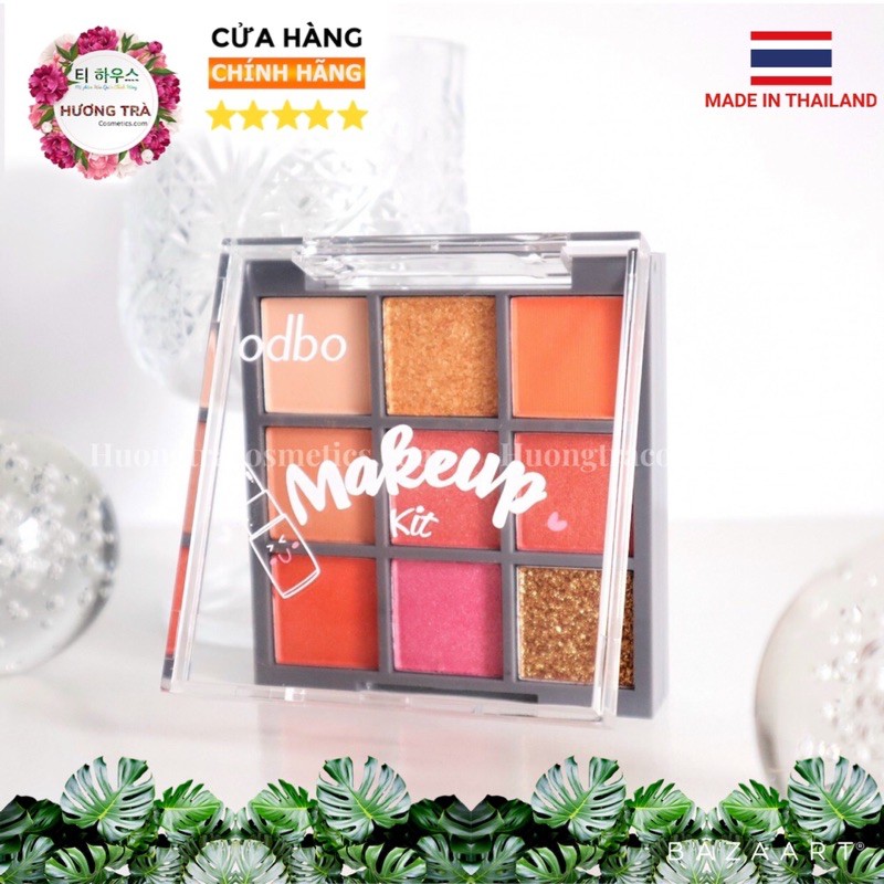 Set [Son-Mắt- Má -Mày] Odbo Makeup Kit OD1037