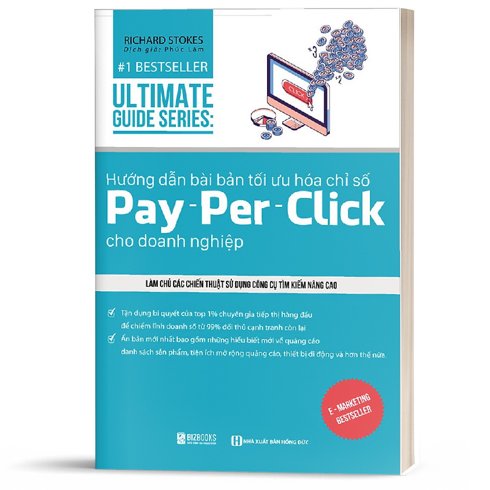 Sách - Hướng dẫn bài bản tối ưu hóa chỉ số Pay – per – Click cho doanh nghiệp - BizBooks