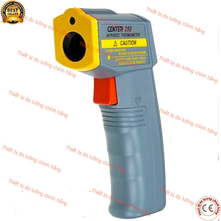 Center 350 súng bắn nhiệt độ bằng tia hồng ngoại -20 to 500oC sử dụng cảm biến bức xạ của tia hồng ngoại đo chính xác hơ