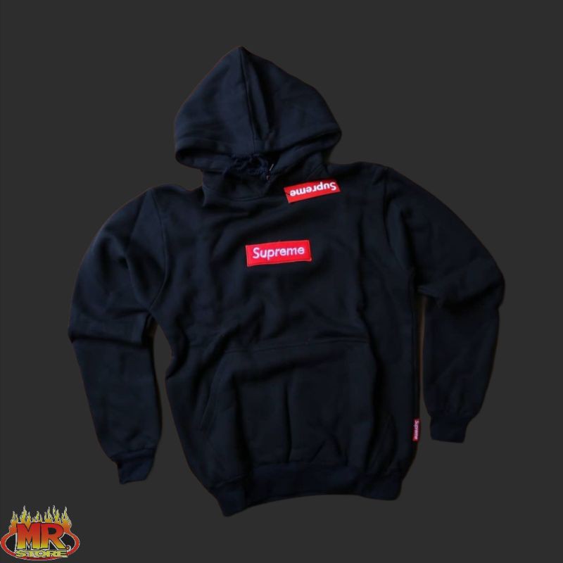 Áo Hoodie Supreme Thời Trang Cá Tính Đen