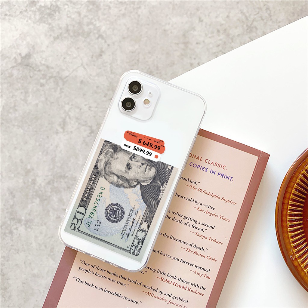 Ốp lưng iphone silicon dẻo trong suốt Vinci dành cho ip 6 đến 14promax - t110