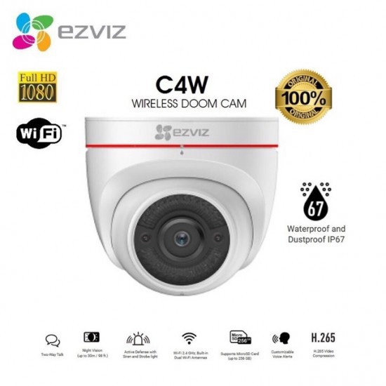 Camera IP ngoài trời EZVIZ C3X , C6W 2K, C8PF, ...Full HD 1080P thương hiệu USA - Bảo hành chính hãng 24 tháng