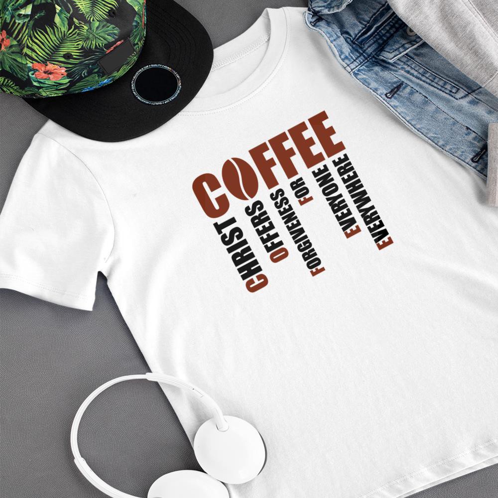 ÁO THUN TAY LỠ THỜI TRANG CHRIST COFFE PHONG CÁCH HÀN QUỐC AOMI