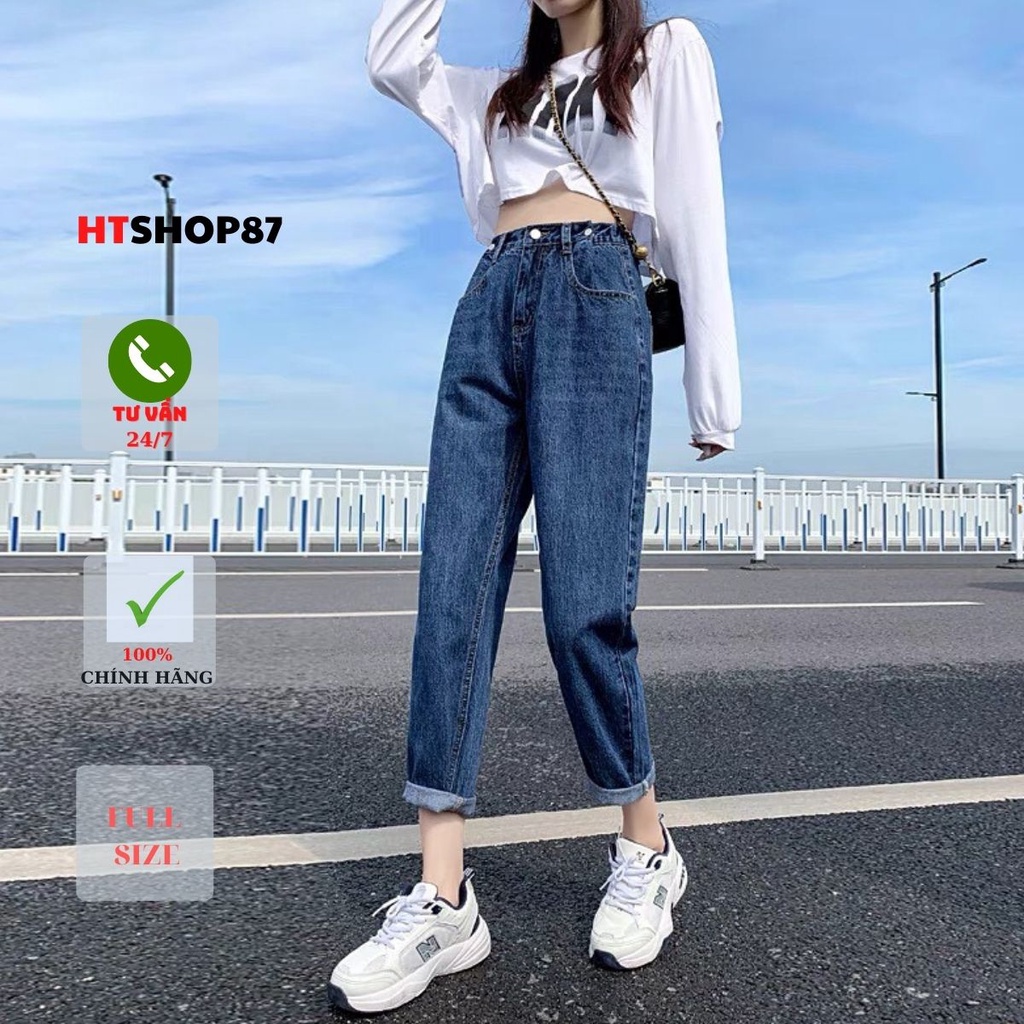 Quần bò jean nữ Unisex mẫu mới nhất 2022 HTJean | BigBuy360 - bigbuy360.vn