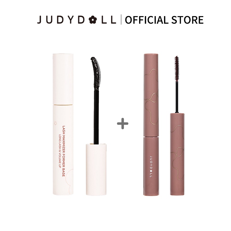 Bộ kem lót và mascara chải lông mi JUDYDOLL làm cong tự nhiên 8.5g