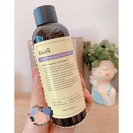 NƯỚC HOA HỒNG KLAIRS SUPPLE PREPARATION FACIAL TONER 180ML CHÍNH HÃNG - 4796