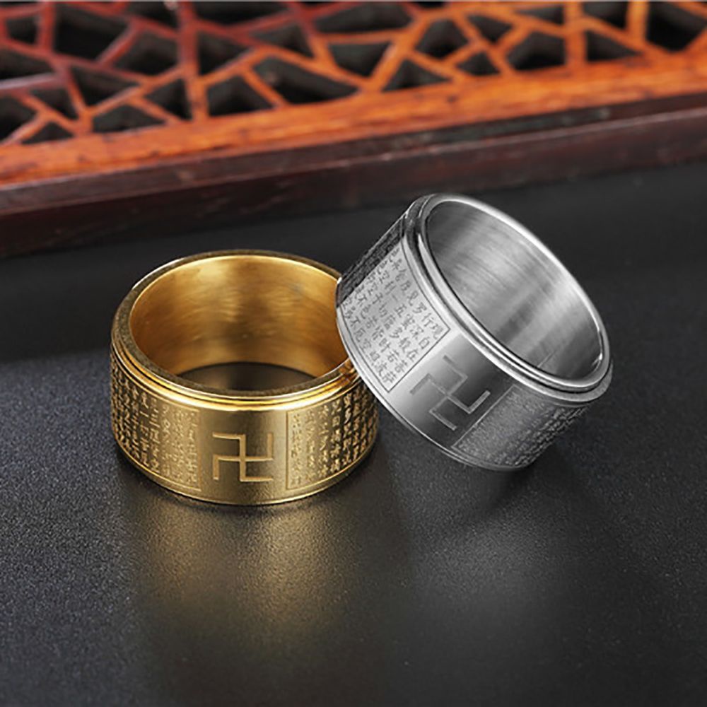 Nhẫn nam xoay được nhiều màu sắc phong cách Hàn Quốc thời trang