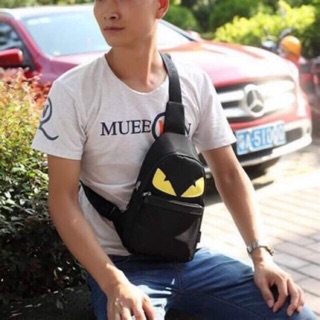 Túi chéo bad man mắt vàng