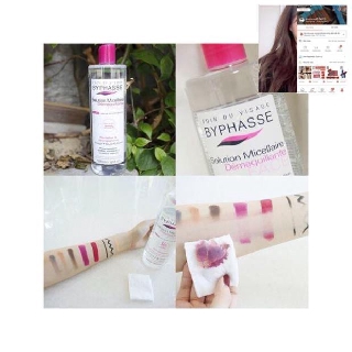 Nước tẩy trang Byphasse 500ml micellar make-up remover solution