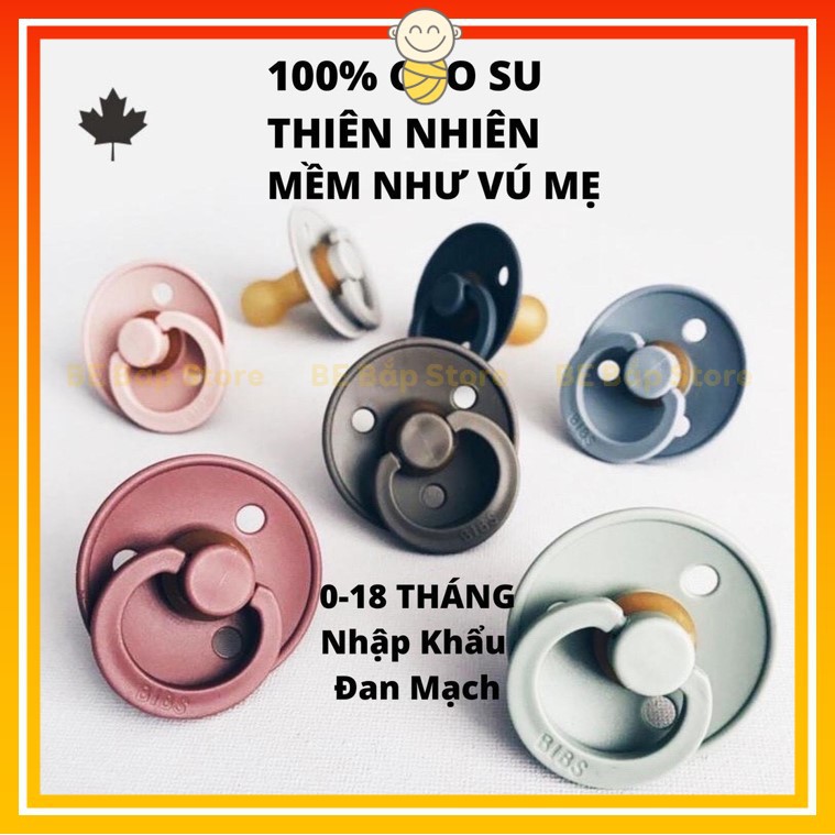 ⚡BÁN LỖ XIN ĐÁNH GIÁ 5 SAO⚡Ti Giả Bibs ⚡CHÍNH HÃNG⚡ Tặng Nắp Trứng, 100% Cao Su Thiên Nhiên Siêu Mềm Như Ti Mẹ