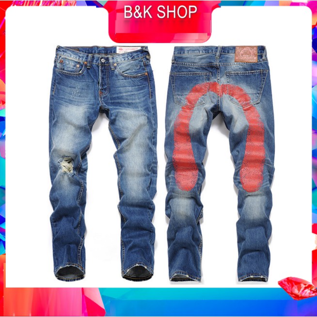 Quần jane cao cấp Evisu