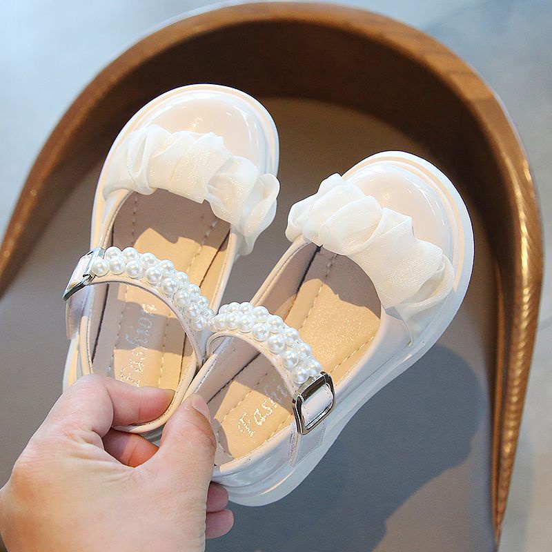 Giày Da Thời Trang Mới 2022 Cho Bé Gái