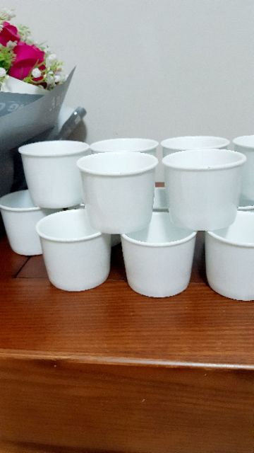 10 Cốc làm caramen. Hàng sứ Bát Tràng. KT 5x6