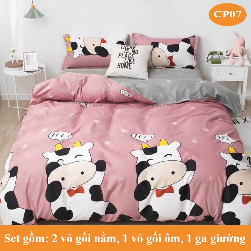 [ FREESHIP ❤️] Bộ ga gối COTTON KOREA - HÀNG NHƯ HÌNH, SỈ SLL