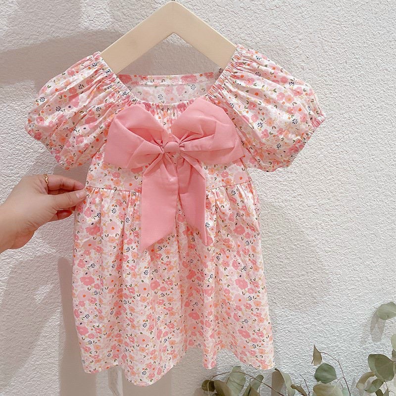 Vải thô cotton hoa tròn to nhỏ 4 màu