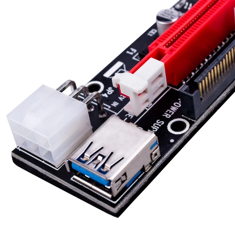 Card Mở Rộng PCI-E 009X 60cm USB 3 0 Sang 6P 4P BTC