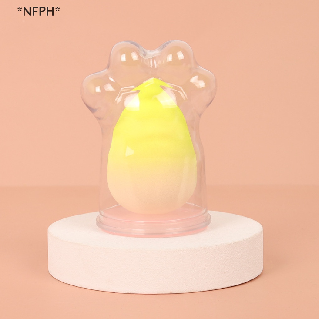 Hộp Đựng Mút Trang Điểm Hình Móng Vuốt Mèo Cho Nữ